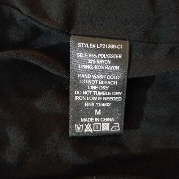 LUSH Black Sleeveless Jumpsuit Rompers,  Medium - Picture 8 of 11